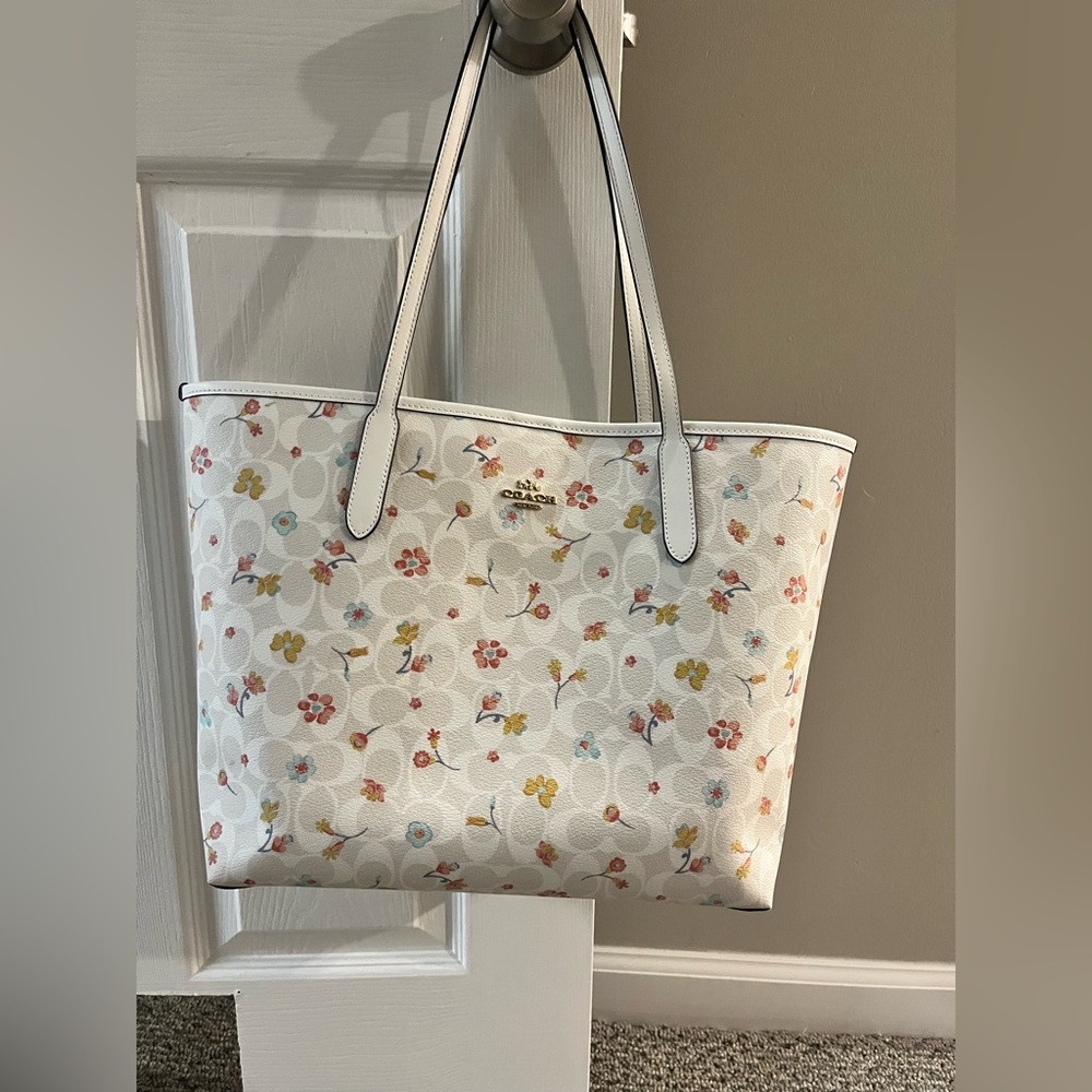 Coach Mystical Floral Tote Bag